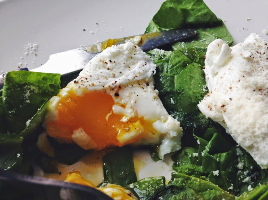 The Foodie Diaries Poached Eggs w Spinach & Avocado (Recipe) 3