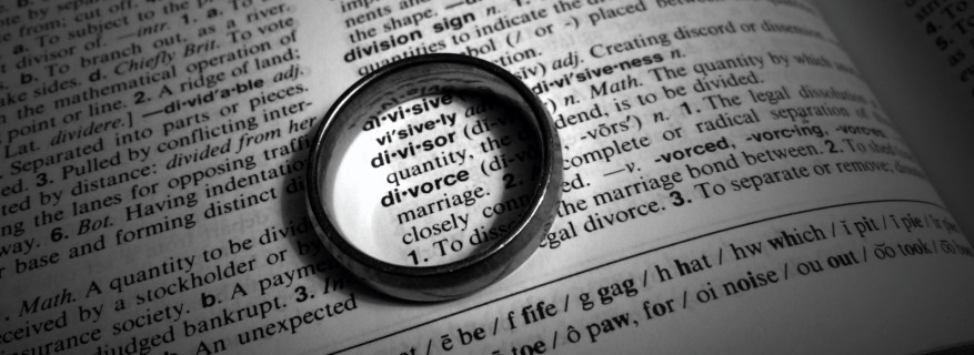 Divorce-Definition-and-Ring-BW-DARK